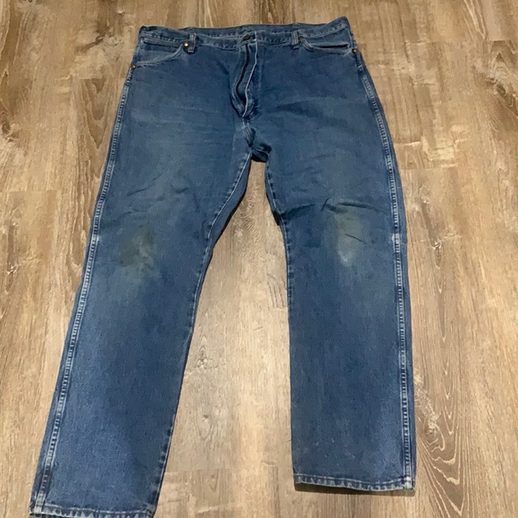 Wrangler Mens Bootcut Jeans Size 42x34 